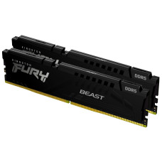 Kingston Technology FURY Beast 64GB 4800MT/s DDR5 CL38 DIMM (Kit of 2) Black