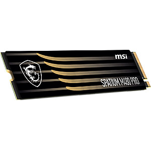 MSI SPATIUM M480 PRO PCIe 4.0 NVMe M.2 1TB PCI Express 4.0 3D NAND