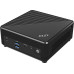 MSI CUBI N ADL S-055BUS PC/workstation barebone 0.69L sized PC Black N100