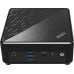 MSI CUBI N ADL S-055BUS PC/workstation barebone 0.69L sized PC Black N100