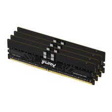 Kingston Technology FURY 128GB 6400MT/s DDR5 ECC Reg CL32 DIMM (Kit of 4) Renegade Pro XMP