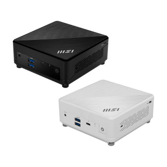 MSI Cubi 12M 015BUS Intel® Core™ i5 i5-1235U DDR4-SDRAM HDD+SSD Mini PC Workstation Black, White